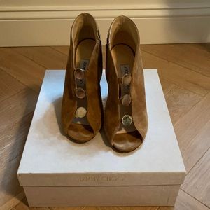 Jimmy Choo suede heels 37.5